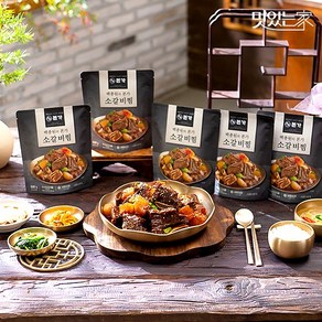 본가]소갈비찜 500g 4팩, 4개