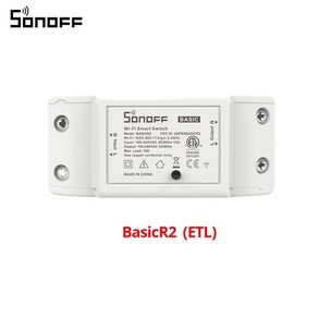 SONOFF BASIC R2 스마트 스위치 휴대폰 APP 연동 제어, 1개