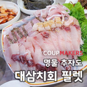 코업메이커스 명물 추자도 대삼치회 필렛 500G, 1개