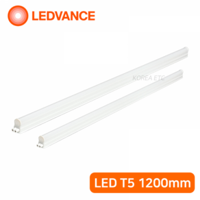 레드밴스 LED T5 16W 1200mm, 3000K (노란빛), 1개