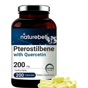 Natuebell 네이처벨 프테로스틸벤 Pteostilbene 200mg 200정, 1개