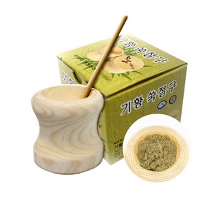 기황 국산 쑥절구 막대기포함 쑥뜸 쑥봉 제작, 1개