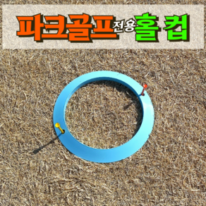파크 골프 홀컵 휴대용 ABS 소재 티꽂는 구멍 야외 고정, 나무티 2개 증정, 1세트, -