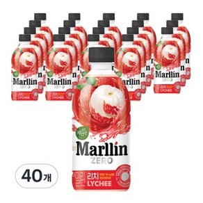 자연은 더말린 리치 음료, 500ml, 40개