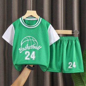 꼬옥 Basketball 유아 농구복 상하의세트 어린이 운동복