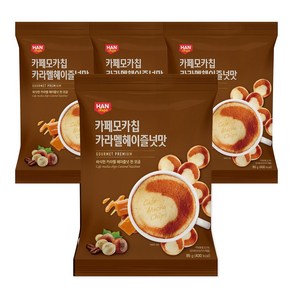 카페모카칩 카라멜 헤이즐넛맛 85g 4봉