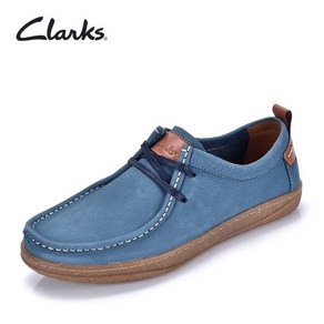 Clarks 클락스 가죽 구두에 로퍼를 신다