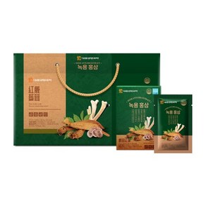 녹용 홍삼 프리미엄 선물세트 뉴질랜드산 녹용 6년근 국내산 홍삼 70ml x 30포, 2.1L, 1개