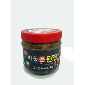 [전통이레식품] 하동 100% 국내산 재래식 국산 촌 된장 1kg 1.8kg 1개