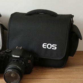 감성스터프 EOS 캐논 DSLR 기본 스트랩 카메라가방, 1개, 블랙, 소