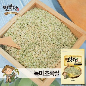 맛봉달 23년산 녹진주 녹미 초록쌀 녹쌀 국내산, 1g, 1개, 500g