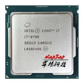 CPU 교체 호환 인텔 코어 i79700 i7 9700 30 GHz 중고 8 스레드 12M 65W LGA 1151