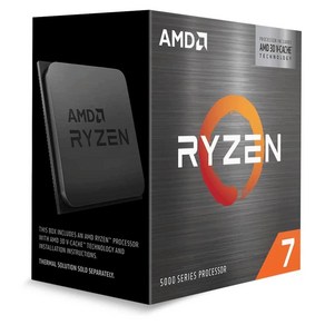 AMD Ryzen 7 5800X3D 8-코어 16-스레드 데스크탑 프로세서 3D V-캐시 기술.