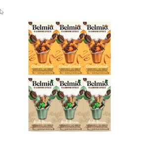 Belmio Flavoed Coffee Capsules 60개입 벨미오 캡슐커피 플레이버 60개입, 카라멜+아이리쉬크림, 1개, 10개입