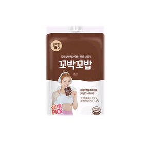 꼬박꼬밥 초코 식사대용 단백질 쉐이크, 38g, 5개