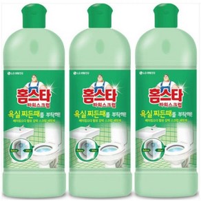 홈스타 파워스크럽 욕실용 550ml x 3개 찌든때 물때