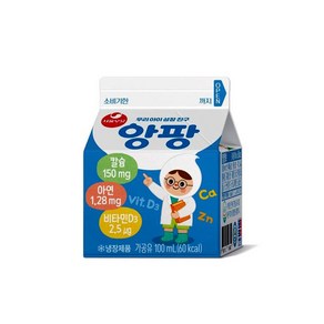 서울우유 어린이 우유 앙팡, 100ml, 3개