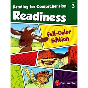 Reading fo Compehension Readiness #3 Full-Colo Edition, Continental Pess