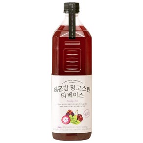 룩아워티 레몬밤 망고스틴 베이스, 1개, 1.3kg