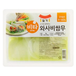 쌈무(와사비맛)3kg/대림-3개, 3개, 3kg