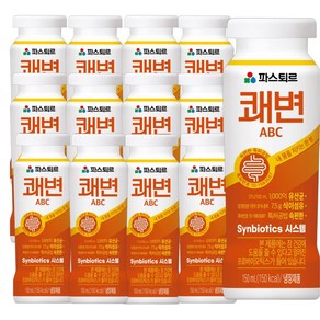 파스퇴르 쾌변 ABC 요구르트, 12개, 150ml