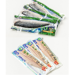 [여수 동국수산] 녹차 고등어+삼치 3kg 골라담기 대/특대 - 여수바다 해윤, 고등어1.5kg + 삼치1.5kg