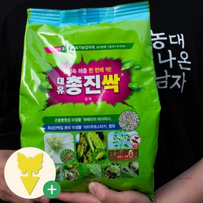 [농대나온남자] 총진싹 입제 3kg + 나비끈끈이트랩 토양해충관리제