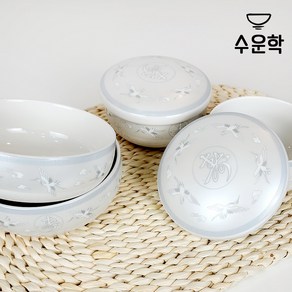 한일 수운학 도자기 반상기 (효 만수무강 한식기 제기세트 공기 대접 밥그릇 국그릇, 1개