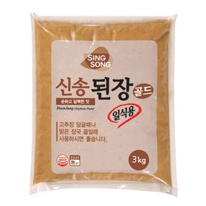 원하프미소된장(일식용) 3KG/신송, 3kg, 1개