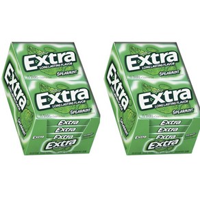 엑스트라 스페어민트 무설탕 껌 EXTRA Spearmint Sugarfree Gum