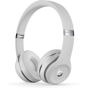 Beats Solo3 무선 온이어 헤드폰 Apple W1 칩 클래스 1 블루투스 40시간 청취 시간 Satin Silve 이전 모델, 1개