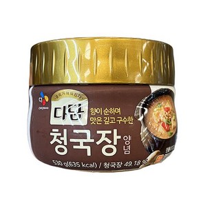 CJ CJ 다담 청국장찌개 530g, 1개