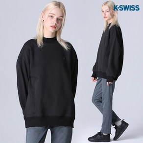 [케이스위스] [(K-SWISS)] 로우목폴라 스몰로고 맨투맨