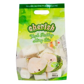 베트남 체리쉬 망꺼우 푸딩 젤리 대용량 Cheish, 1개, 850g