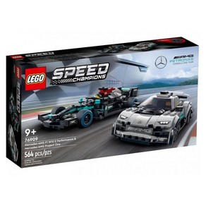 레고 (LEGO) 메르세데스 AMG F1 W12 E Pefomance & 메르세데스 AMG Poject One 76909, 1개