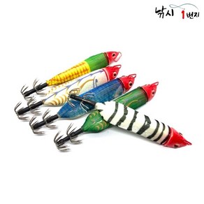 비블랙 봉피싱-비블랙 한치 이카메탈, 45g-레드헤드