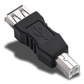 케이블메이트 USB(F) to USB(M) 변환젠더 [CU262] [블랙], 단일 모델명/품번, 1개