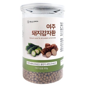 헬로우그린 국내산 여주 돼지감자환 300g(통), 300g, 1개