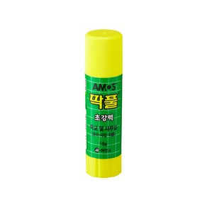 아모스 초강력 고체풀 딱풀 15g, 단품, 1개