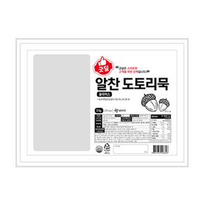 굿딜 알찬 도토리묵(슬라이스), 1개, 3kg