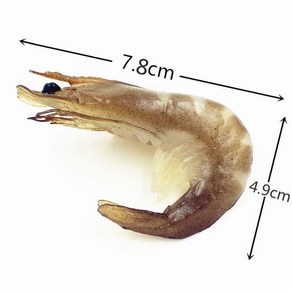 레드 그린 새우 모델 인공 해물 가짜 음식 수생 제품 상점 창 디스플레이 소품 테이블 장식