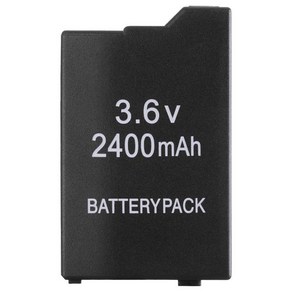 용량 2400mAh 3600mAh 3.6V 리튬 이온 배터리 팩 소니 PSP 20003000 PSPS0 교체, 02 2400mAh, 2개, 1개입