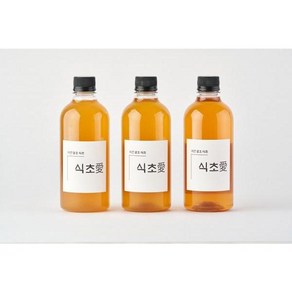 식초애 전통 자연 발효 마시는 과일 식초 비니거 500ml, 1개