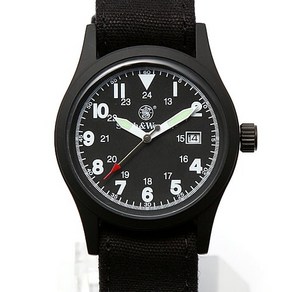 스미스 앤 웨슨 Infanty Watch 밀리터리 워치 미션 필드 아웃도어 시계 BLACK