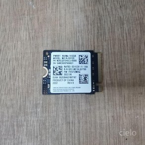 스팀덱 1T 512G 삼성 PM991a M.2 2230 NVMe SSD 호환, 삼성 PM991 2230 512GB