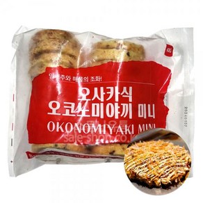 지엔씨 오사카식 오코노미야끼 미니 800g (40g x 20개입) 일본식 술안주 이자카야 대용량 업소용 급식, 1개