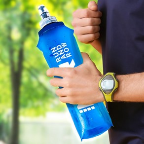 런앤로 소프트 플라스크 등산 런닝 물병 물통 500ml, 워터플라스크-500ml, 1개