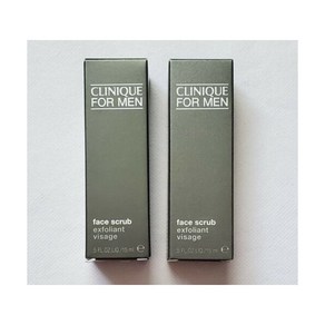 모공크림 2x Clinique For 남성 Face 스크럽 Exfoliant Visage 0.5fl 온스(1온스=약30g) Never Been Opened! C9