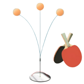 (무료배송)홈트레이닝 셀프 탁구 연습 세트 집콕놀이 다이어트, 1세트, 1개