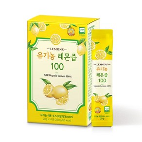 유기농 레몬즙 100, 3개, 280g